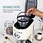 Nostalgia Classic Retro 10-Cups Automatic Drip Coffee Maker, Cream (NCRCOF10CM6A)~#|#~7E4FA27E-2B8B-499F-A64110DC2BC41C0D_sc7