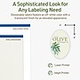 Avery Dissolvable Oval Multipurpose Labels, 4" x 6", Off-white, 50/Pack (94057)~#|#~7E552BAA-7E52-4300-8DC6A82E33CB675E_sc7