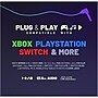 4Gamers C6-100 Stereo Gaming Over-the-Ear Headset, 3.5mm, Red/Purple (C6-100-SRP-4G)~#|#~7E566517-68C9-4BA1-AD40DEB431B8460D_sc7