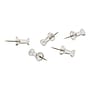 Staples Mini Push Pins, Clear Head – Small Thumbtacks for Bulletin Boards, Maps & Displays~#|#~s1225697_sc7