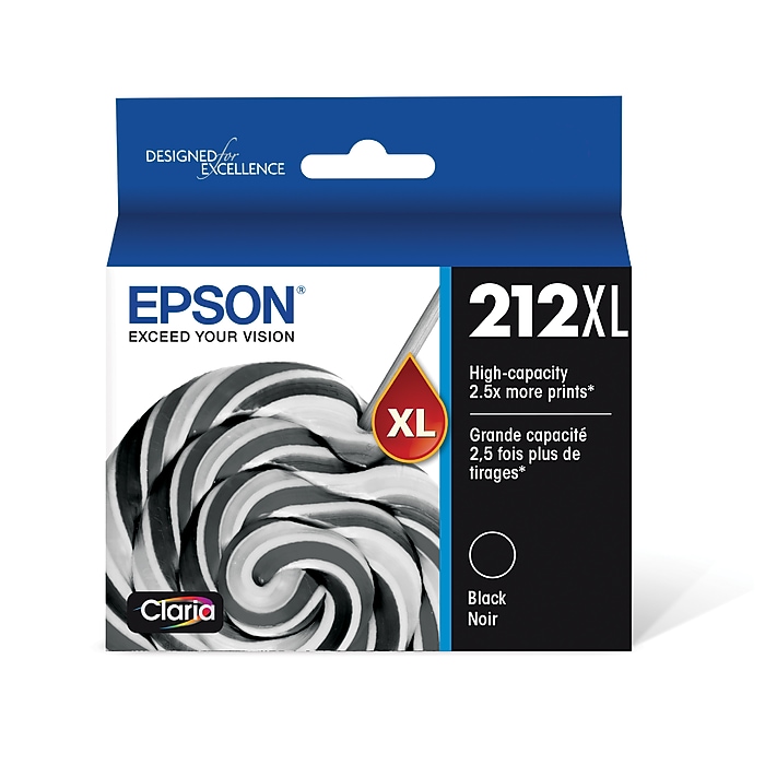 Epson T212XL Black High Yield Ink Cartridge (T212XL120-S) | Staples