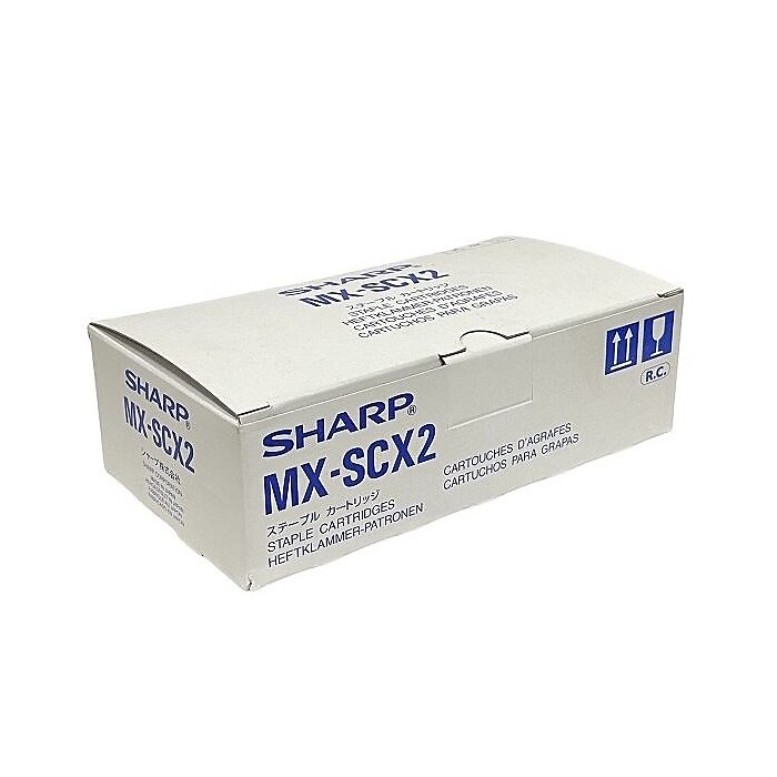 Sharp Genuine Staple Cartridge 3/Pack (MX-SCX2) | Staples