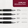 uniball 207 Retractable Gel Pens, Ultra Micro Point, 0.38mm, Black Ink, 5/Pack (1960301)~#|#~C555E800-3E24-4156-9F8385AC79D9BA50_sc7