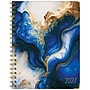 2027 Excello Brands 9" x 11" Weekly & Monthly Standard Planner, Paperboard Cover, Dark Blue Marble (FSHN-CY27-8511-23)~#|#~7E614D65-AE45-4B73-B0189BF526E52D47_sc7