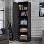 Sauder HomePlus 71"H Storage Cabinet with 4 Shelves, Raven Oak (435137)~#|#~7E62C277-D589-4121-BB567066875CB042_sc7