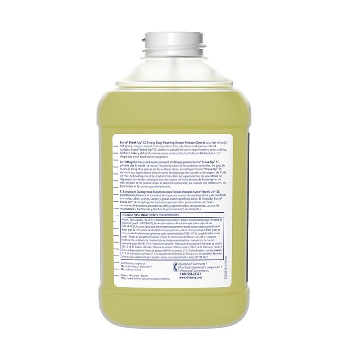 SUMA Break Up SC Multipurpose Cleaner for Diversey J-Fill