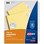 Avery Big Tab Value Pack Insertable Dividers, 5-Tab, Buff, 24/Pack (11113)~#|#~s0803899_sc7