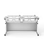VersaDesk Revolution 60"W Manual Adjustable Standing Computer Table, White (RST6024-WW)~#|#~7E6BA327-C747-417C-944A279AB0963497_sc7