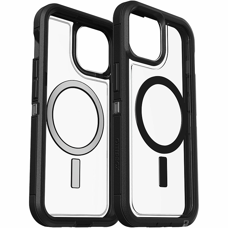 OtterBox iPhone 15, iPhone 14 & iPhone 13 Defender Series XT Clear Case With Magsafe (7793337) image 1