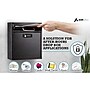 AdirOffice Steel Ultimate Locking Wall Mounted Interoffice Mailbox, Medium, Black~#|#~7E6EF459-8F56-4269-A991F04FB183B1B1_sc7