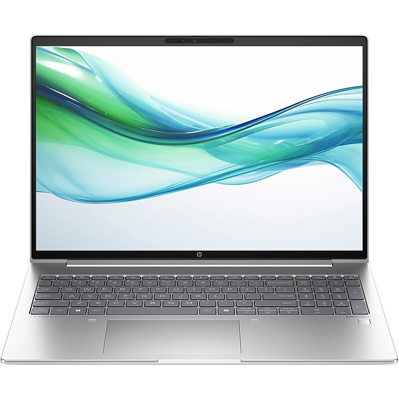 HP ProBook 465 G11 16" LCD Laptop, AMD Ryzen 5 7535U, 2.9 Ghz, 16GB RAM, 256GB SSD, Windows 11 Pro, Silver (A1RM7UT#ABA) image 1