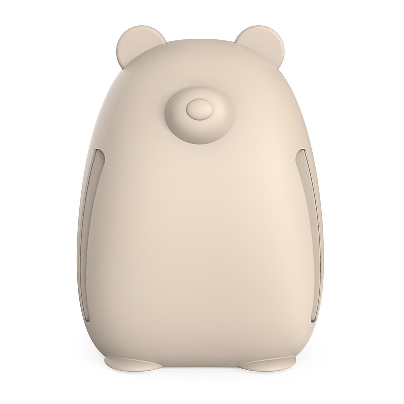 Pure Enrichment PureBaby True HEPA Kids Bear Air Purifier, Sweet Oat (PEAIRBER-SO) image 1
