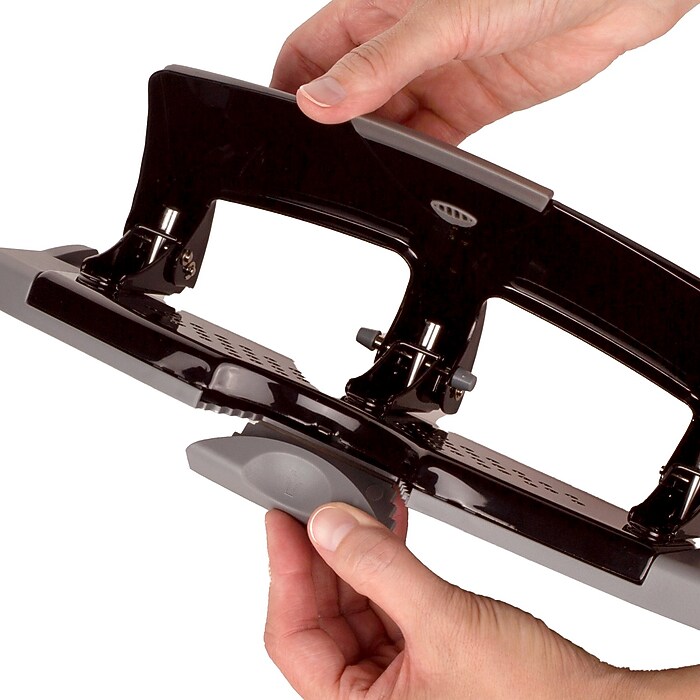 Swingline SmartTouch Low Force Desktop 3-Hole Punch, 20 Sheet