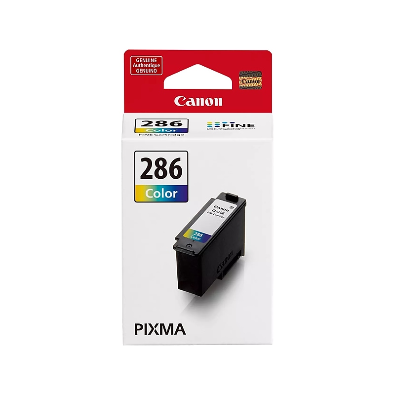 Canon CL-286 Tri-Color Standard Yield Ink Cartridge (6217C001) image 1