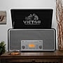 Victor Monument Dual-Bluetooth Belt-Drive 8-in-1 Music Center with Turntable, CD & Cassette Player, Graphite (VWRP-5000-GR)~#|#~7E7FB07E-1920-42C3-B6B0D9D0B95D6C35_sc7