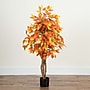 Nearly Natural 3' Autumn Ficus Artificial Fall Tree (T4772)~#|#~7E8098AB-B8CF-4BDF-AA3918047C7181A3_sc7