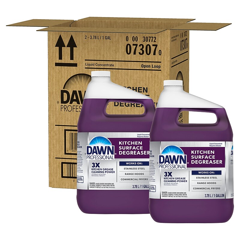 Dawn Professional Kitchen Surface Degreaser, 1 Gallon, 2/Carton (02372) image 1