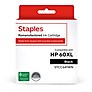 Staples Remanufactured Black High Yield Ink Cartridge Replacement for HP 60XL (TRCC641WN/STCC641WN)