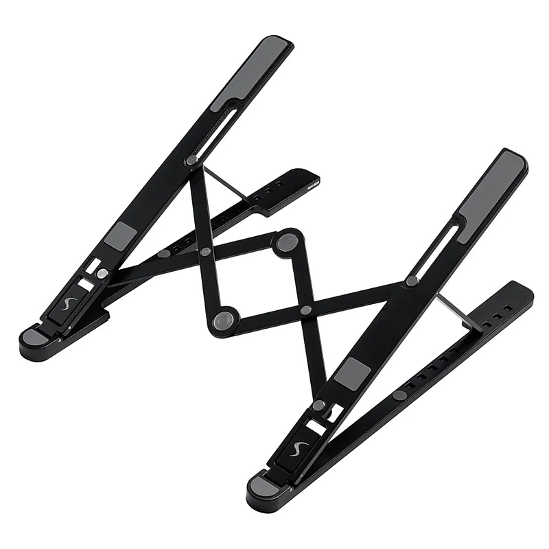 Scapade AirStand Pro Adjustable Travel Stand for Laptops, Black (S-FOLS2) image 1