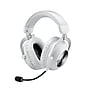 Logitech PRO X 2 LIGHTSPEED Wireless Bluetooth Stereo Gaming Over-the-Ear Headset, 3.5mm, White (981-001268)~#|#~7E8A842C-9FF8-4080-89C866A1B4CD3E28_sc7