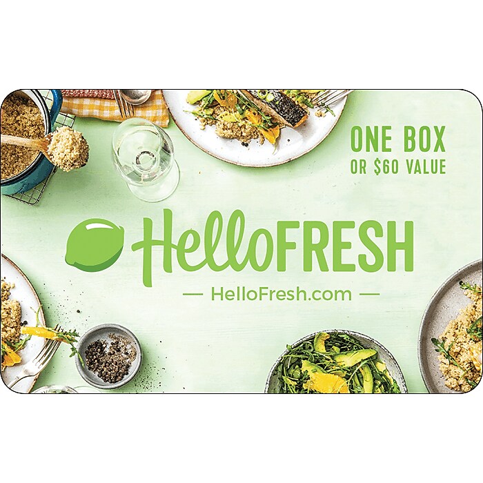 Hellofresh gift card discount