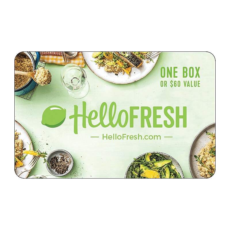 HelloFresh Gift Card $60 image 1