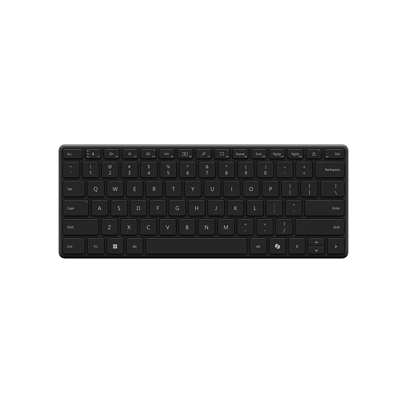 Incase Designer Compact Designed by Microsoft Wireless Keyboard, Black (21Y-00001) image 1