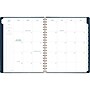 2024-2025 AT-A-GLANCE Signature 8.5" x 11" Academic Weekly & Monthly Planner, Faux Leather Cover, Navy (YP905A-20-25)~#|#~7E967F5E-1AC1-477D-850234340C030749_sc7