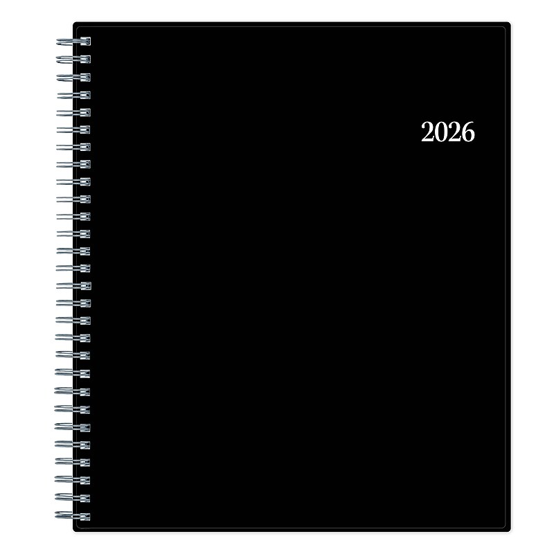 Planning Calendar BS Enterprise PP 8x10 RY26 Monthly Safety Wirebound - image 1