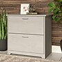 Bush Furniture Cabot 31"W 2-Drawer Lateral File Cabinet, Letter/Legal, Linen White Oak (WC31180)~#|#~7E9BEECB-A4B2-49DA-9286AC996B3721B8_sc7