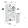 Sauder Select Craft and Sewing Armoire, Soft White (430446)~#|#~7E9CAFB3-5D12-47F3-96A66C7E8A521168_sc7