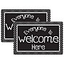 Ashley Smart Poly Commercial Floor Mat, 15.5" x 23.5", Everyone is Welcome Here, 2/Bundle (ASH91509-2)~#|#~7E9D6B2A-3660-48D4-B38C9DCB1E12ECDC_sc7