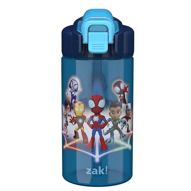 Zak! Jubilee SpiderMan Plastic Water Bottle, 16 oz. (001-000-281) image 1