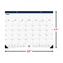 2025-2026 Staples 22" x 17" Academic Monthly Desk Pad Calendar, Navy (ST59497-25)~#|#~7EA01062-FE30-4925-A8DCE941D03C9099_sc7