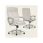 Thomasville Furniture Josephine Ergonomic Bonded Leather Swivel Manager Chair, Beige (60071-CRM)~#|#~7EA0AC25-A49C-48E6-8EA88FE35C79D869_sc7