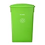 Alpine Polypropylene Can with Bottle Recycling Lid, 23-Gallon, Lime Green, 3/Pack (4778-3-LGRN-3)~#|#~7EA49270-D208-49BC-8159696E1329A105_sc7