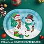 Say Hooray! Frosty Friends Paper Plates and Guest Towels Kit, Multicolored, 48/Pack (DTC9390E2H)~#|#~7EAC4790-FF1B-434E-89E350726D8732B7_sc7