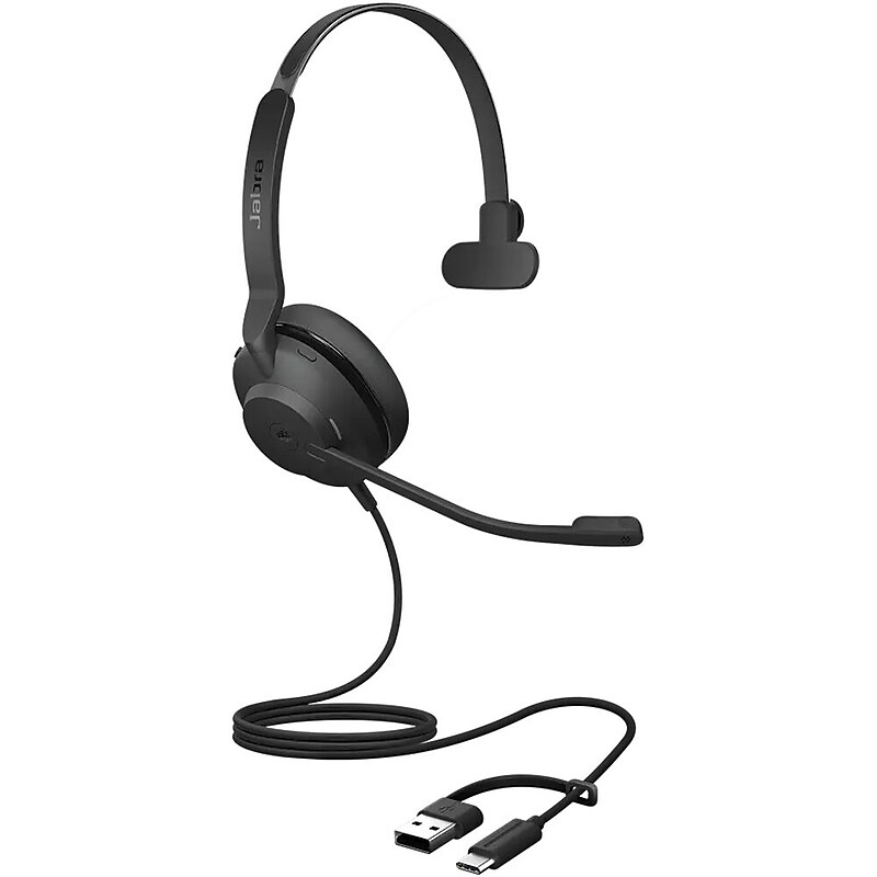 Jabra Evolve2 30 SE USB-C/A Mono Headset, MT Certified (23189-899-879-01) image 1