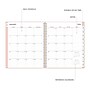 2026 Blue Sky Sorbet 10" x 8" Monthly Personal Organizer, Plastic Cover, Pink (154791)~#|#~7EB02D6C-1C85-4E6B-87A59932200650AA_sc7
