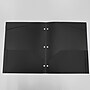 3-Hole Punched 2-Pocket Presentation Folder, Black (60617)~#|#~7EB51ADB-11B1-455B-92E0C2EEC20DE0AD_sc7