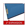 Medical Arts Press Pressboard Classification Folder, 2" Expansion, Legal Size, Royal Blue, 25/Box (DV-T52-02-3RBL)~#|#~7EB92012-0736-41F7-98E3CABFA1A899B2_sc7