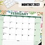 2027 Willow Creek Succulents 22" x 17" Monthly Desk Pad Calendar, Assorted Colors (66638)~#|#~7EBC4A84-E03A-4A2B-ADD2425863F07F5E_sc7