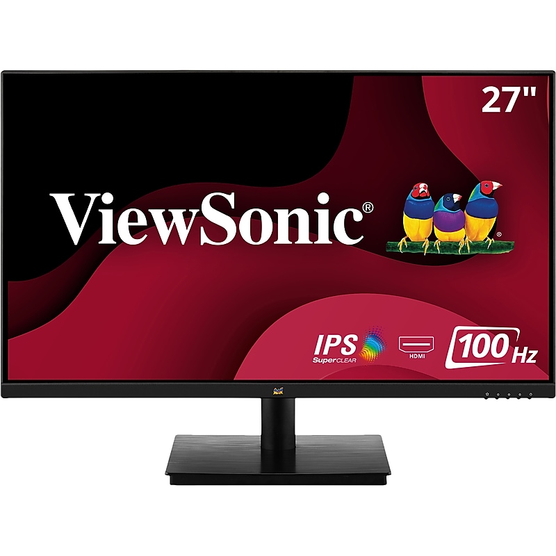 ViewSonic 27" 100Hz LED Monitor, Black (VA2709M) image 1