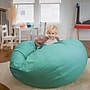 Flash Furniture Duncan Cotton Large Refillable Bean Bag Chair, Solid Mint Green (DGBEANLGSLDMTGN)~#|#~7EBFD084-9F37-4113-BEBBAA7F7C3B418C_sc7