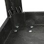 Lorell 2-Shelf Utility Cart, Black (LLR03611)~#|#~7EC85445-E2F7-495D-9C03114A30BD1BFE_sc7