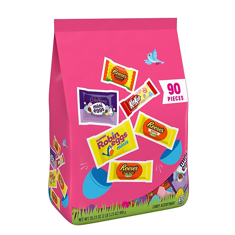 Hershey Assorted Chocolate Candy Variety Bag, 35.23 oz., 90 Pieces (HEC46179) image 1