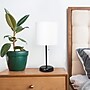 Creekwood Home Oslo 19.50" LED Table Lamp with USB Port, Black/White (CWT-2011-BA)~#|#~7ECCE32F-8502-4B2D-95B6C922E4815A6E_sc7