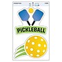Trend Enterprises Pickleball Power Vinyl Stickers, Multicolored, 2/Pack, 6/Packs/Bundle (T-62004-6)~#|#~7ECD65F9-1C54-4A89-82C394168D69C92C_sc7