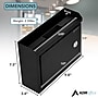 AdirOffice Multipurpose Drop Box Mailbox with Suggestion Cards, Medium, Black (631-02-BLK-PKG)~#|#~7ED03CB7-F260-4A09-9D2891B54F6FE34B_sc7