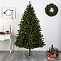 Nearly Natural 5374 Windermere Christmas Tree with Stand~#|#~7ED08B4C-407A-468B-9021190460E21BD8_sc7
